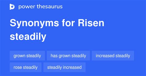 risen synonym